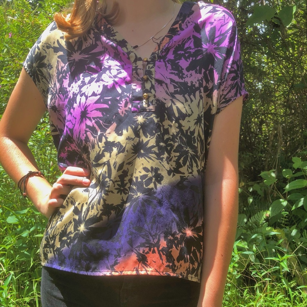 vintage hawaiian blouse